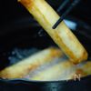 鶏ひき肉とカシューナッツの春巻きの工程4
