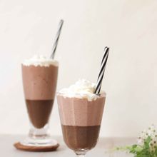 おうちカフェ気分♪コーヒーチョコフラッペ