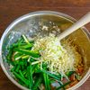豆腐でカリッともっちり!海鮮チーズチヂミの工程2