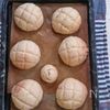 こねないメロンパンの工程20