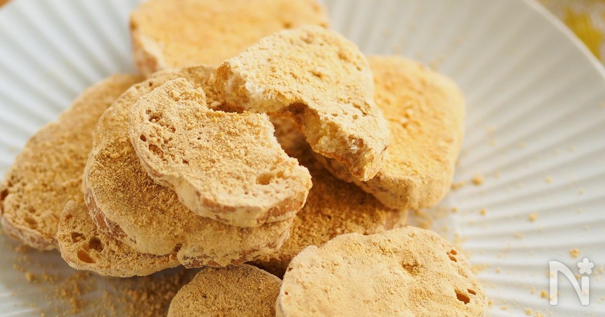きなこラスク様 しみじみ和む味。最強のお茶うけ『きなこのラスク』 | レシピサイトNadia