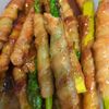 ちゃんこ犬の作ってみた!投稿(巻いて焼くだけ♪『肉巻きアスパラのバタポン照り焼き』)