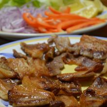 豚ばらブロック♪短時間の漬け込みで焼くだけ！