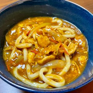 momoの作ってみた!投稿(【トマトと卵のカレーうどん】ルウ&めんつゆでお手軽！)