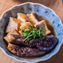 【なすと厚揚げのレンジ煮】レンジで完結♪