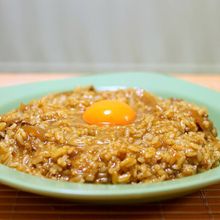 残り物のカレーで「混ぜ混ぜチーズカレー」