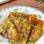 子供が喜んで食べる！大根菜の甘辛卵焼き
