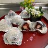 そら・ゆずの作ってみた!投稿(【切り餅いちご大福】余った切り餅で♡レンチンスイーツ)