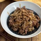 甘辛♪牛肉とごぼうのしぐれ煮