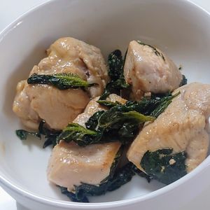 オレンジの作ってみた!投稿(材料2つ♪『柚子胡椒香る〜大葉チキン〜』)