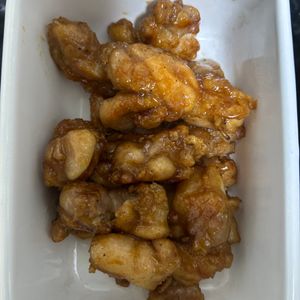 ふうちゃんの作ってみた!投稿(ワンパン10分【甘辛鶏唐揚げ】漬け込み不要！揚げ焼きで簡単♩)