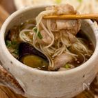 柚子胡椒が決め手♩【豚肉とナスのピリ旨つけそうめん】