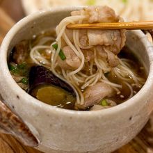 柚子胡椒が決め手♩【豚肉とナスのピリ旨つけそうめん】
