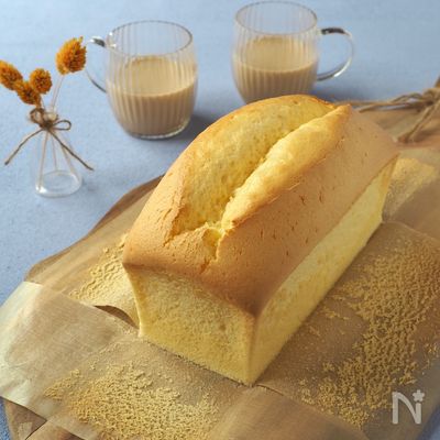 しっとりふわふわっ！！
チーズ　カステラ・パウンド