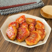 【フライパン1つ🍳】れんこん鶏つくね