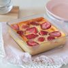 いちごのクラフティ【米粉で作る】