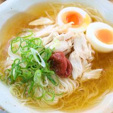 飲み干したい！【冷やし梅塩だしそうめん】
