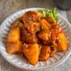 ご飯泥棒♩旨辛鶏じゃが炒め