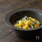 【とろりとろける】ズッキーニのころころ温サラダ