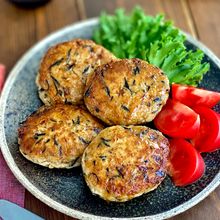 【ひじきの豆腐ハンバーグ】ふんわりヘルシー♪