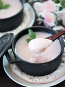 いちご甘酒ゼリー