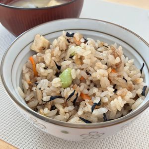 かいの作ってみた!投稿(【鶏とひじきの炊き込みご飯】炊飯器で簡単★)