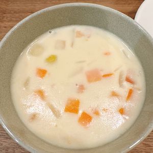 3yの作ってみた!投稿(アサリのむき身で♪簡単クラムチャウダー)