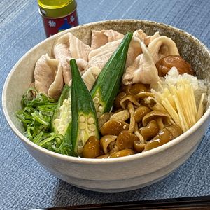 楽ラク手抜キッチン🐶🐾の作ってみた!投稿(【おろし豚しゃぶのねぎだくそば】年越しにも◎さっぱり美味しい)