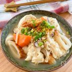 くずし豆腐ときのこのほっこり煮🍲♡