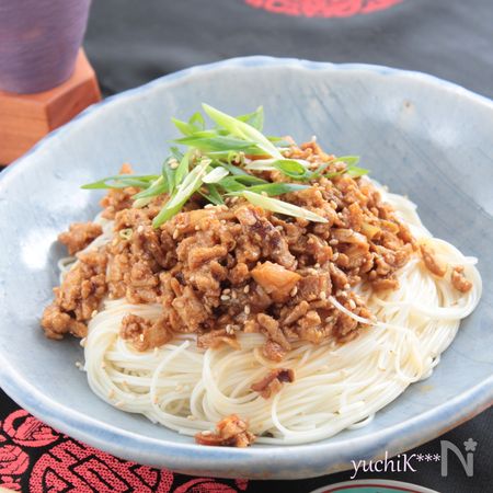 ジャージャー麺 そうめんで簡単 レタス包みにも By 栄養士 木内由紀 レシピサイト Nadia ナディア プロの料理家のおいしいレシピ