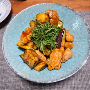 cacao♡の作ってみた!投稿(【天才的に旨い♡鶏肉となすのオイスターいため】ご飯がすすむ！)