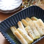 箸休めに！でも箸が止まらない♡長ねぎの白だしレモンマリネ