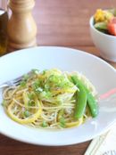 レモンとシラスのパスタ