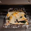 冷凍作りおきOK◎ちぢみほうれん草とベーコンのクロックマダムの工程7