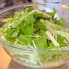 水菜の無限ナムルの工程1
