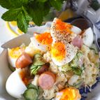 【らくレピ＊レンジで】ゆで卵たっぷりボリュームポテトサラダ