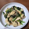とももの作ってみた!投稿(【ささみとほうれん草のパパッと炒め】ごまの風味と塩昆布の旨味)