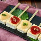 お祝いにも♪紅白みその豆腐田楽