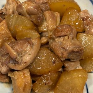 とーるじーじの作ってみた!投稿(味がしみしみ♪『鶏大根の甘辛照り煮』【作り置き＊お弁当】)