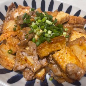 新米ちゃんの作ってみた!投稿(【旨辛☆豚キムチーズ厚揚げ】簡単！ご飯がすすむ10分おかず♪)