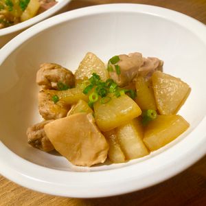 ゆかりの作ってみた!投稿(味がしみしみ♪『鶏大根の甘辛照り煮』【作り置き＊お弁当】)