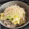 ごはんが進む!豚バラと春キャベツのとろたま中華あんの工程3