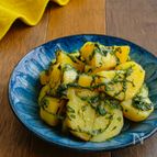 レンジで5分！じゃがいもの香味ダレ和え