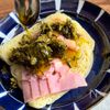 レンジで3分!【高菜ベーコン焼きそば】の工程2