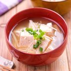 【豆腐とえのきのお吸い物】白だしで♡節約中におすすめ♪
