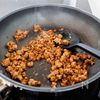 『なすの中華風肉味噌あん』こってり肉味噌♡大葉で爽やか♪の工程3