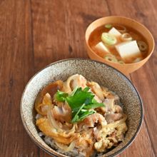 赤魚の玉子とじ丼
