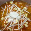 〆に食べたい【ユッケジャンうどん】スープは飲み干す旨さの工程3