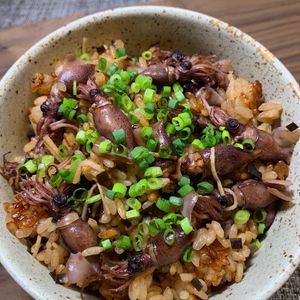 楽ラク手抜キッチン🐶🐾の作ってみた!投稿(【ホタルイカの炊き込みご飯】うま味が広がる！春のごちそう！)