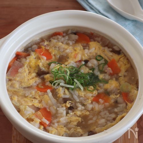 残り野菜で賢く養生。心と身体を労わる、じんわりリセット雑炊。
